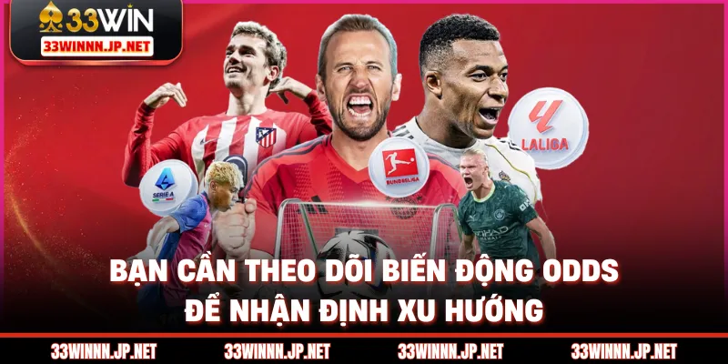 Bạn cần theo dõi biến động odds để nhận định xu hướng