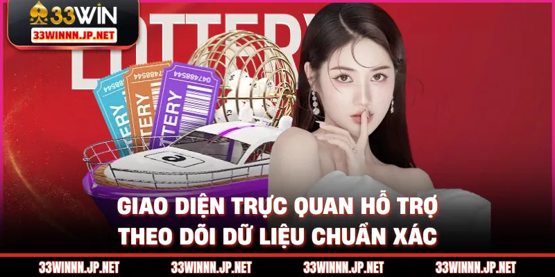 Giao diện trực quan hỗ trợ theo dõi dữ liệu chuẩn xác