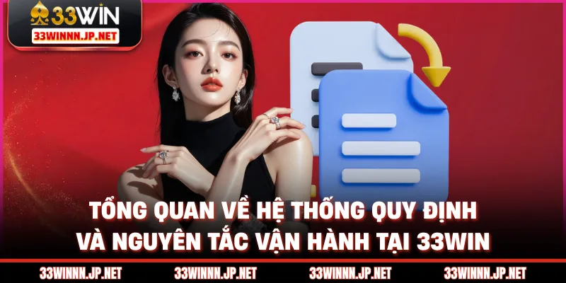 Tổng quan về hệ thống quy định và nguyên tắc vận hành tại 33win